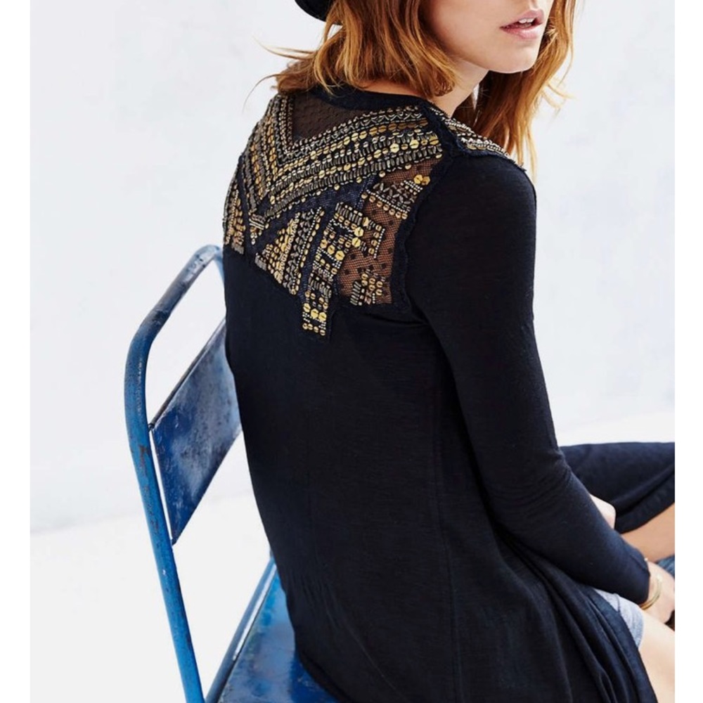 Ecote embellished Duster size M NWT